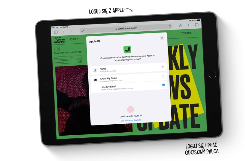 Apple iPad 10,2 cala 9gen 256 GB Cellular Space Gray